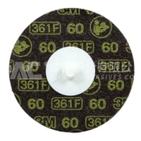 3M™ Roloc™ 快拆式研磨砂紙盤 361F 60YF, 2 in *R200P